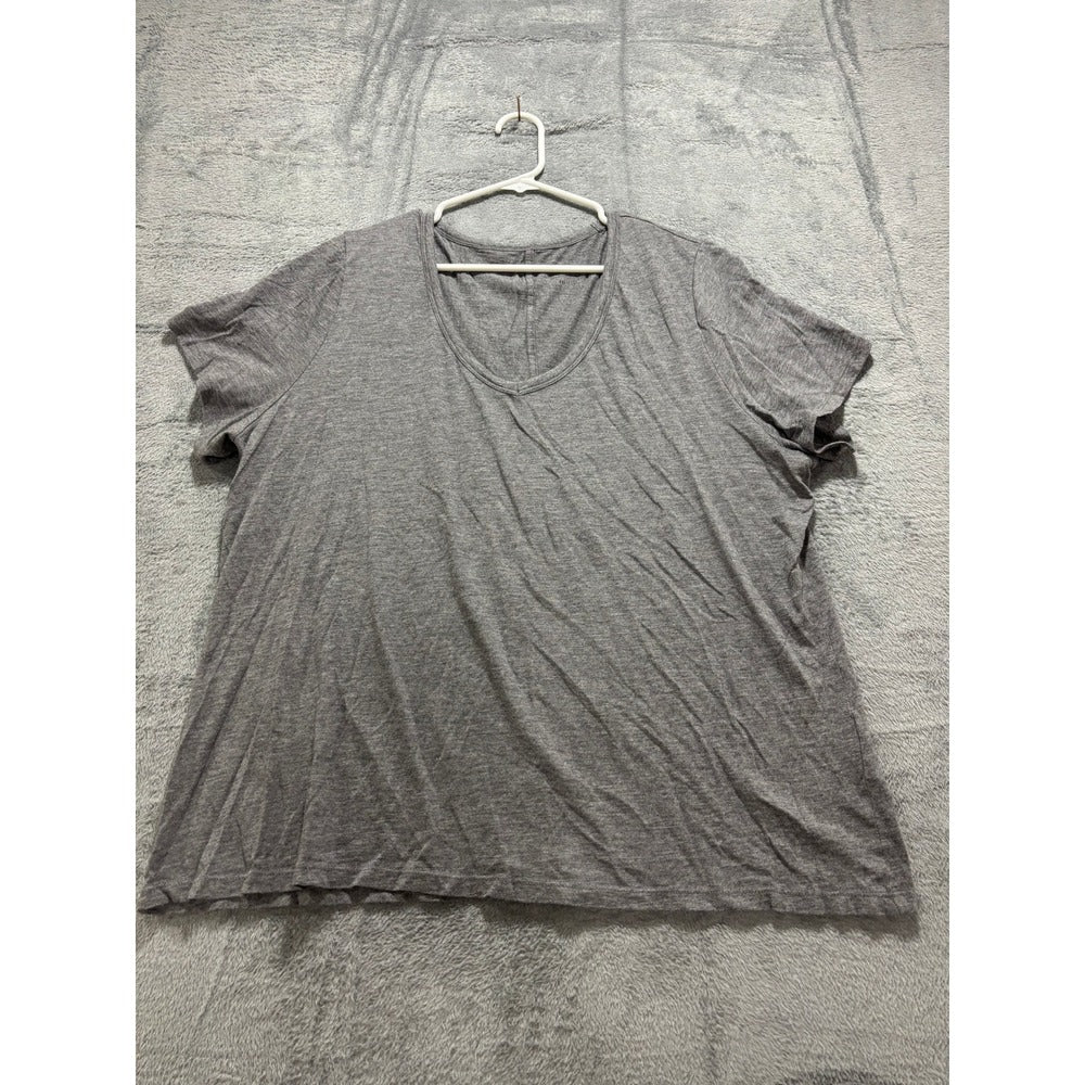 Banana Republic XXL Gray Malibu Tee Womens Short Sleeve T-Shirt Casual Cozy