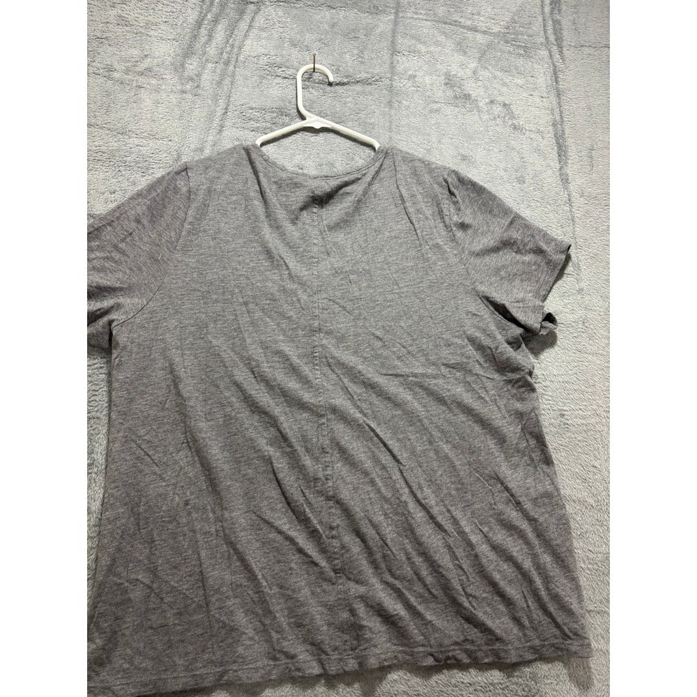 Banana Republic XXL Gray Malibu Tee Womens Short Sleeve T-Shirt Casual Cozy