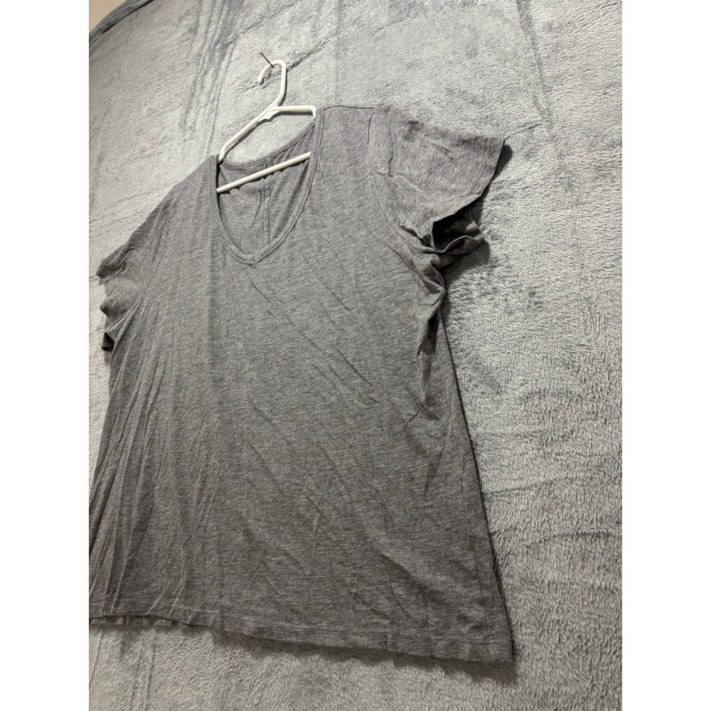 Banana Republic XXL Gray Malibu Tee Womens Short Sleeve T-Shirt Casual Cozy