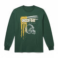 Green Bay Packers NFL Football Long Sleeve Graphic T-Shirt Men's S Green Yellow