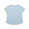 GAP XXL Light Blue V-Neck Easy Tee Womens Short Sleeve Casual Cotton Shirt