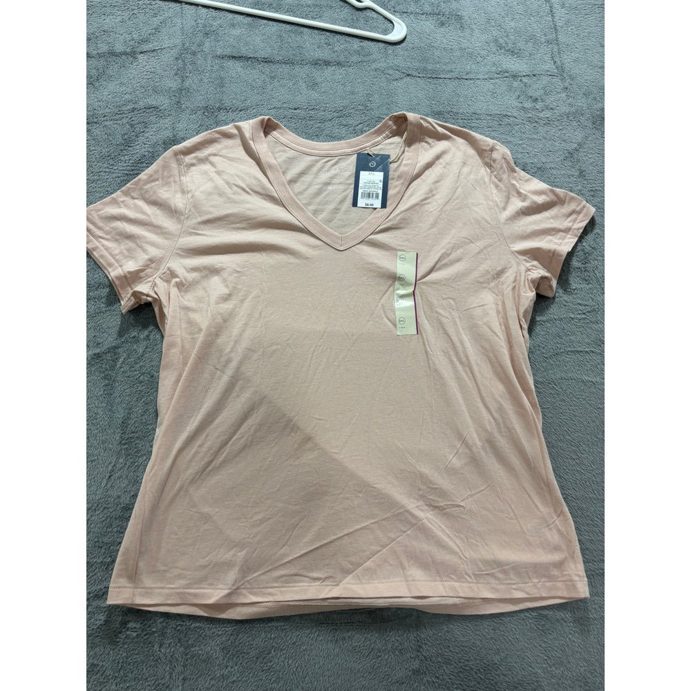 Universal Thread XXL Heirloom Pink Womens V-Neck T-Shirt Casual Boho Cozy