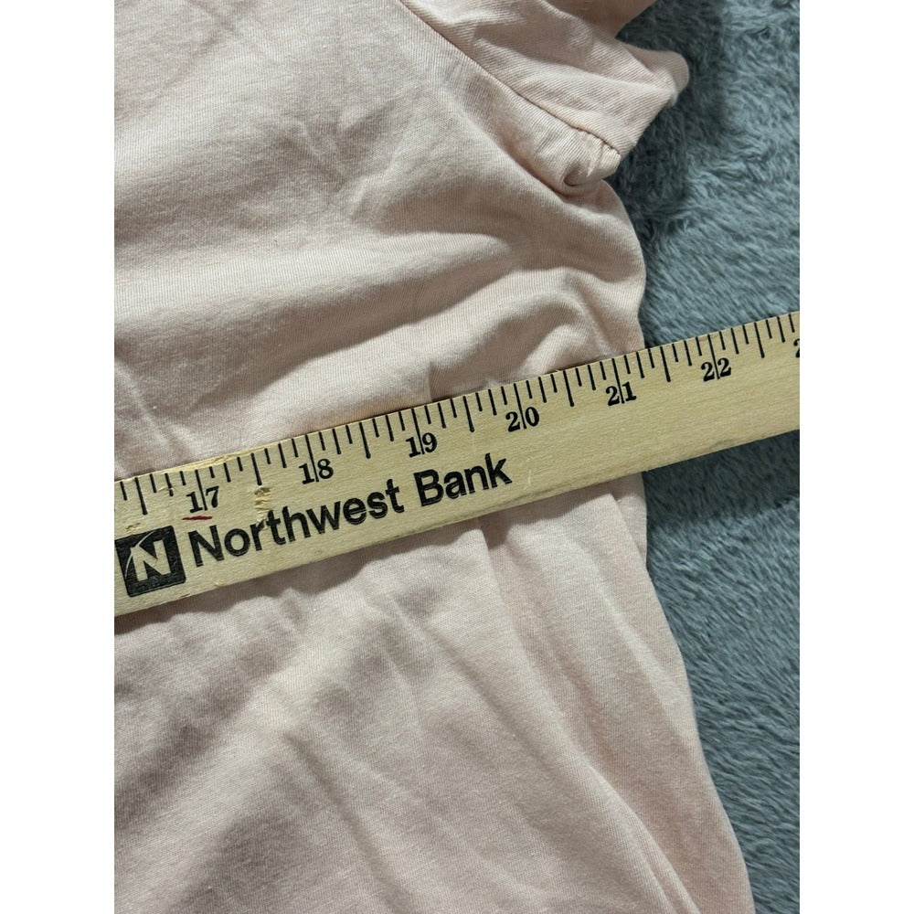 Universal Thread XXL Heirloom Pink Womens V-Neck T-Shirt Casual Boho Cozy