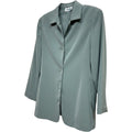 Paul Harris Design Sage Green Blazer Womens Large Career Office Jacket