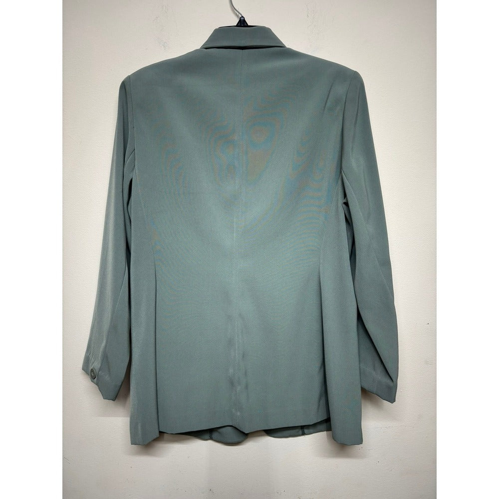 Paul Harris Design Sage Green Blazer Womens Large Career Office Jacket
