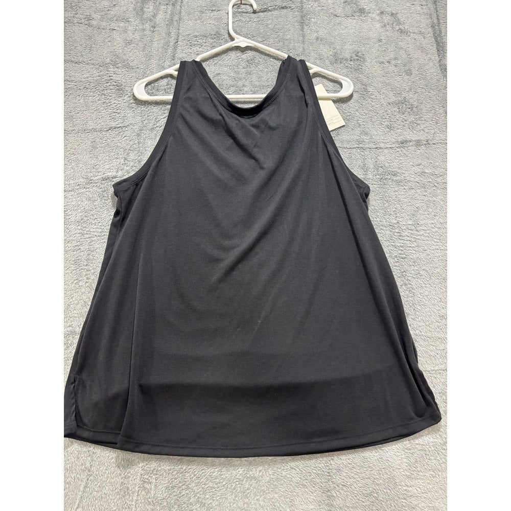 All in Motion XL Black Beyond Ease Tank Top Womens Athleisure Casual Gym Yoga