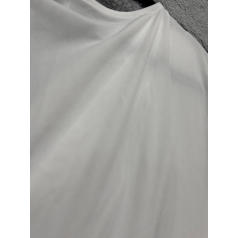 Calvin Klein 2X White Womens Cowl Neck Sleeveless Top Casual Minimalist