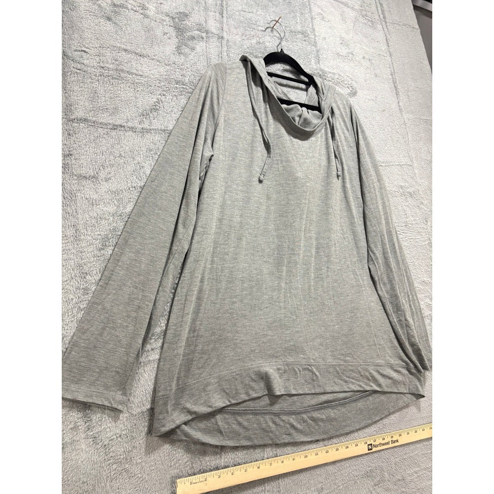 Old Navy Active XXL Tall Heather Gray Pullover Hoodie Sweatshirt Athleisure