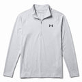 Under Armour XL Gray 1/4 Zip Pullover Womens Athleisure Casual Long Sleeve Shirt
