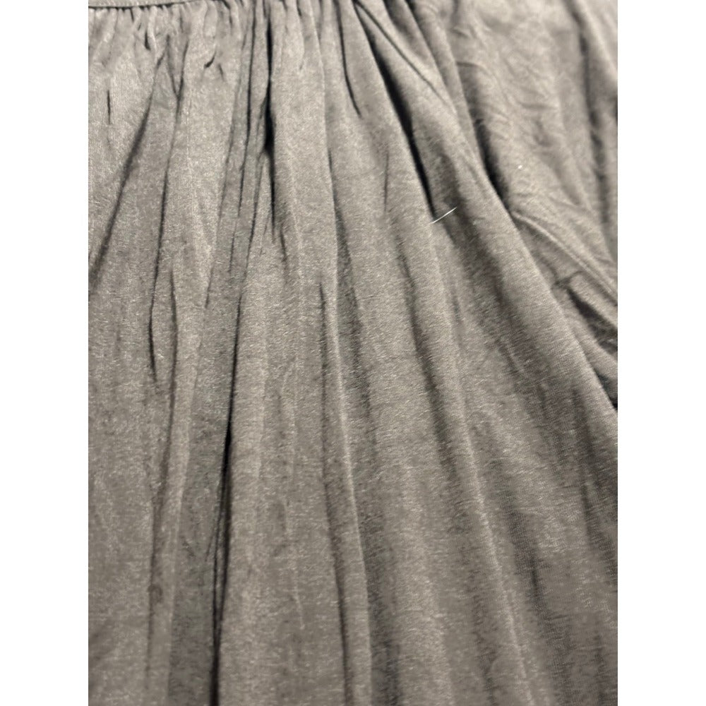 Michael Kors L Brown Womens Blouse Top Pleated Casual Boho
