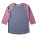 LuLaRoe 3XL Blue Pink Randy Baseball Tee Womens Casual Cozy Athleisure Shirt