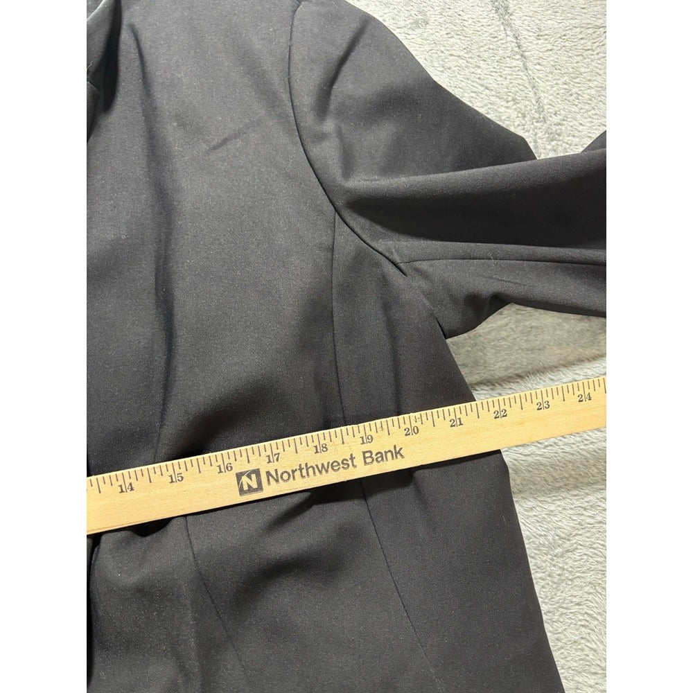 Vince Camuto 18W Black Blazer Womens Plus Size Professional Career Casual