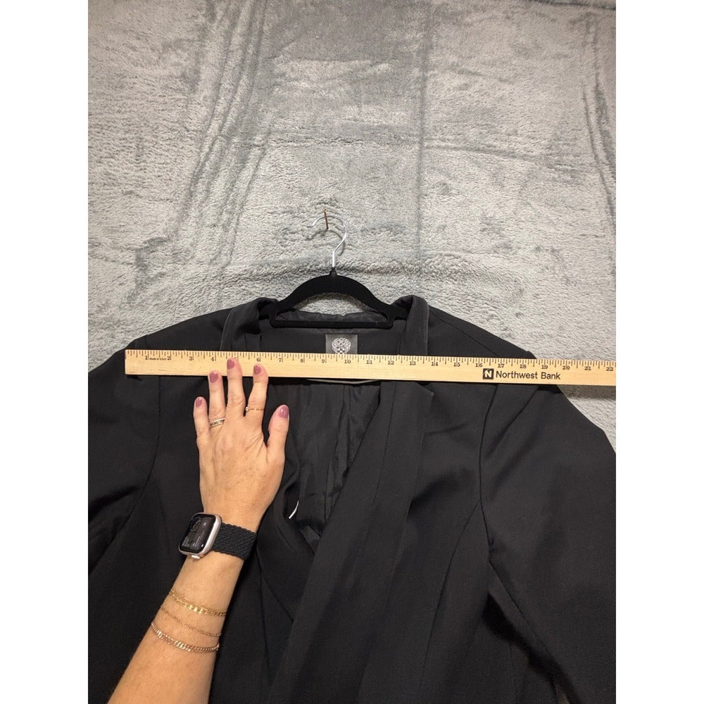 Vince Camuto 18W Black Blazer Womens Plus Size Professional Career Casual