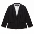 Kensie XXL Black Womens Blazer Jacket Professional Casual Plus Size