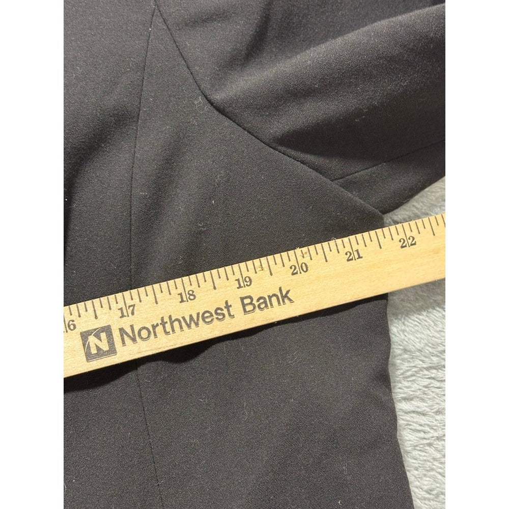 Kensie XXL Black Womens Blazer Jacket Professional Casual Plus Size