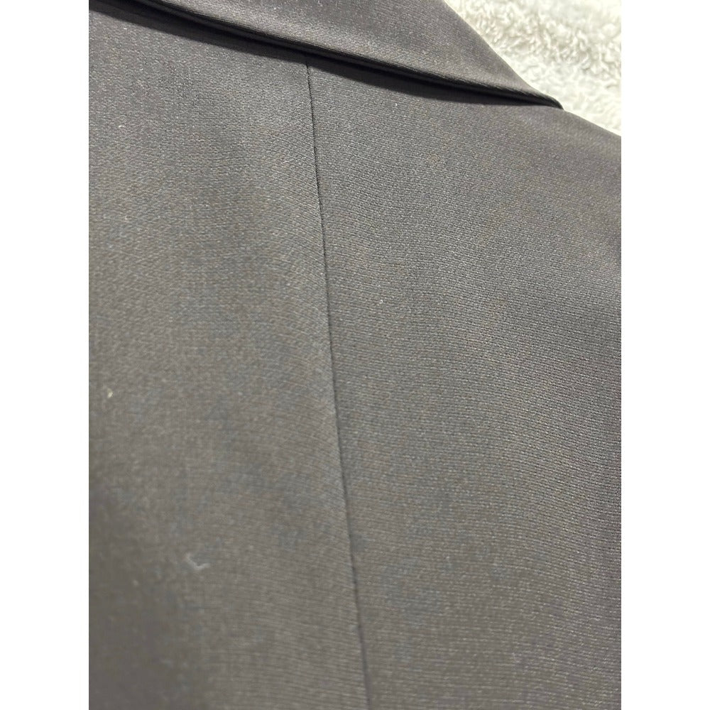 Kasper 18 Black Womens Blazer Jacket Preppy Casual Business Professional