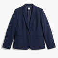 J.Crew L Navy Blue Blazer Womens Professional Casual Career Coat