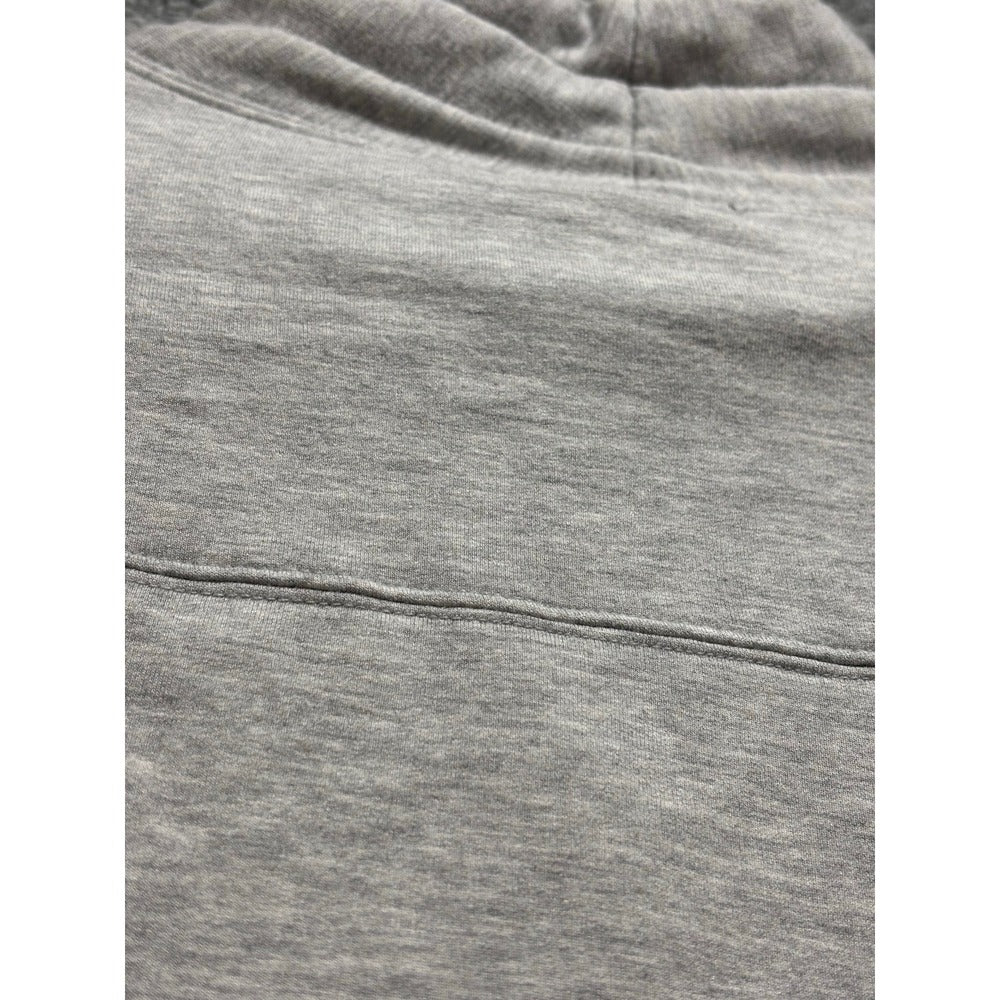 Quince L Heather Gray Womens Funnel Neck Sweatshirt Athleisure Cozy Casual
