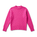 A New Day S Hot Pink Fuzzy Crewneck Eyelash Knit Sweater Cozy