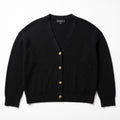 LILLUSORY S Black V-Neck Button Front Cardigan Sweater NWT Cozy