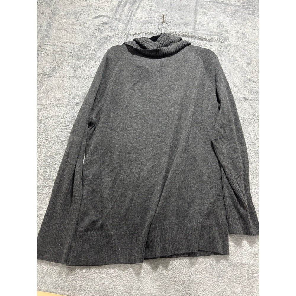 LOFT XXL Gray Cowl Neck Sweater Womens Cozy Casual Boho