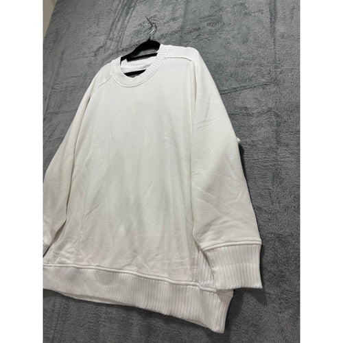 Aerie L White Crewneck Sweatshirt Womens Athleisure Cozy