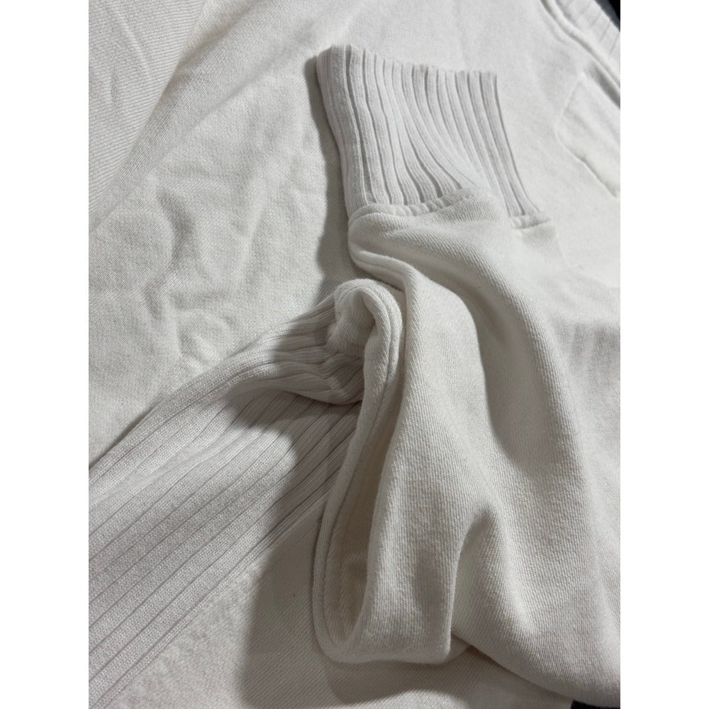 Aerie L White Crewneck Sweatshirt Womens Athleisure Cozy