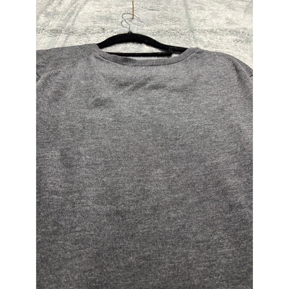 Amazon Essentials XXL Charcoal Gray V-Neck Sweater Casual Cozy