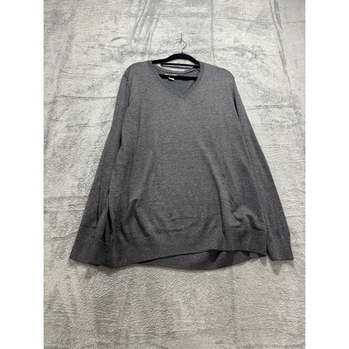 Amazon Essentials Women's Gray V-Neck Sweater XXL, photo 2 of 8