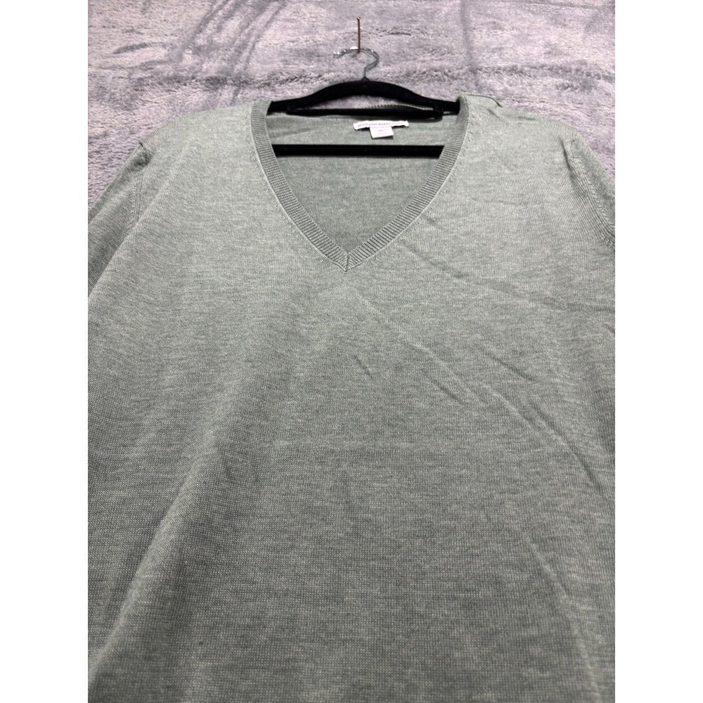 Amazon Essentials XXL Womens Sage Green V-Neck Sweater Casual Cozy Pullover