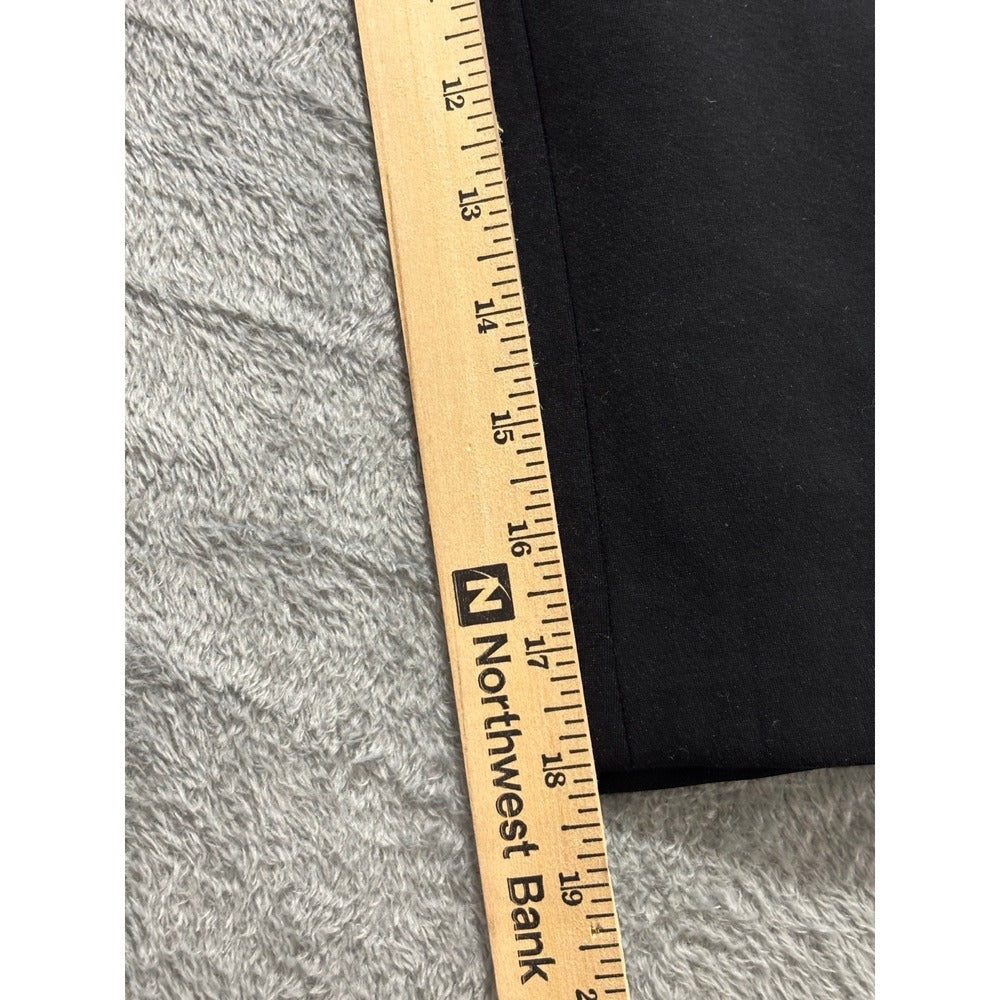 Spanx L Classic Black Womens Perf Collarless Blazer Casual Preppy