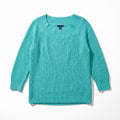 Gap XXL Teal Blue Cotton Chunky Knit Pullover Sweater Womens Casual Boho