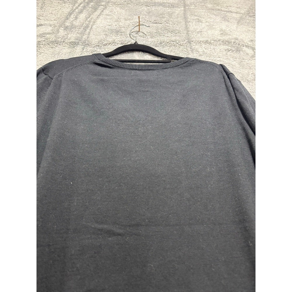 Amazon Essentials XXL Black V-Neck Sweater Womens Casual Cozy Plus Size