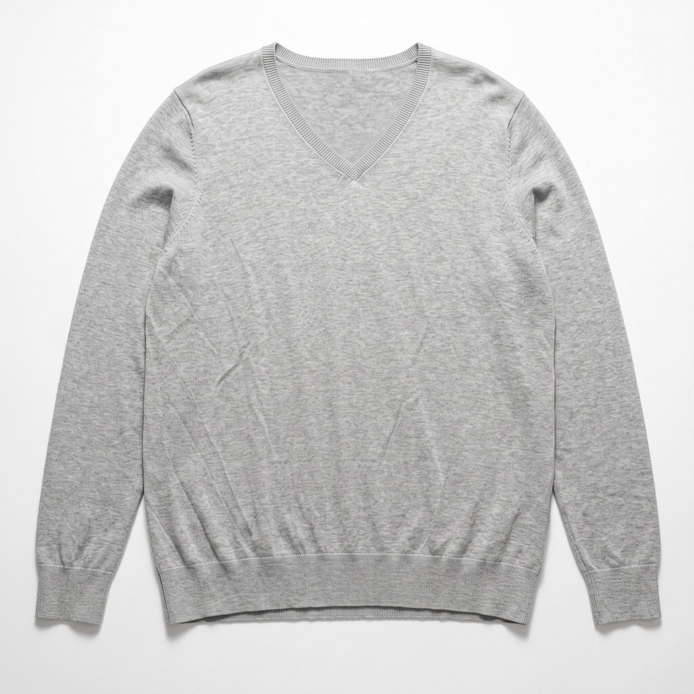 Amazon Essentials XXL Gray Womens V-Neck Sweater Casual Cozy Pullover