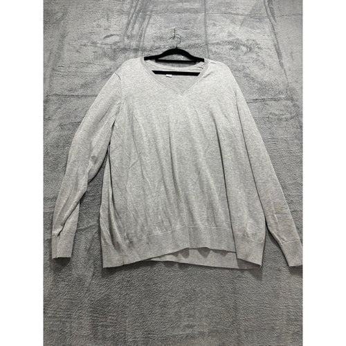 Amazon Essentials Women's Gray V-Neck Sweater XXL, photo 2 of 7