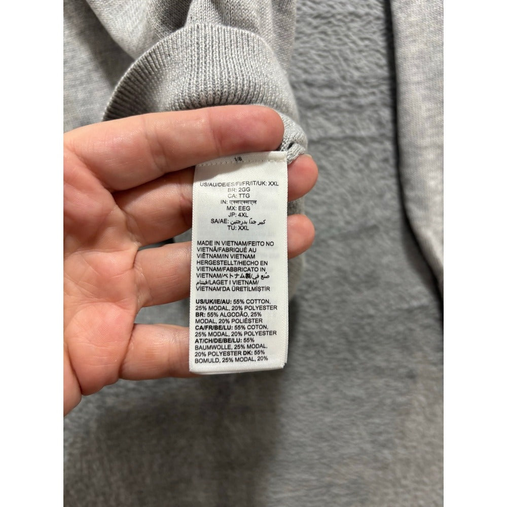 Amazon Essentials XXL Gray Womens V-Neck Sweater Casual Cozy Pullover