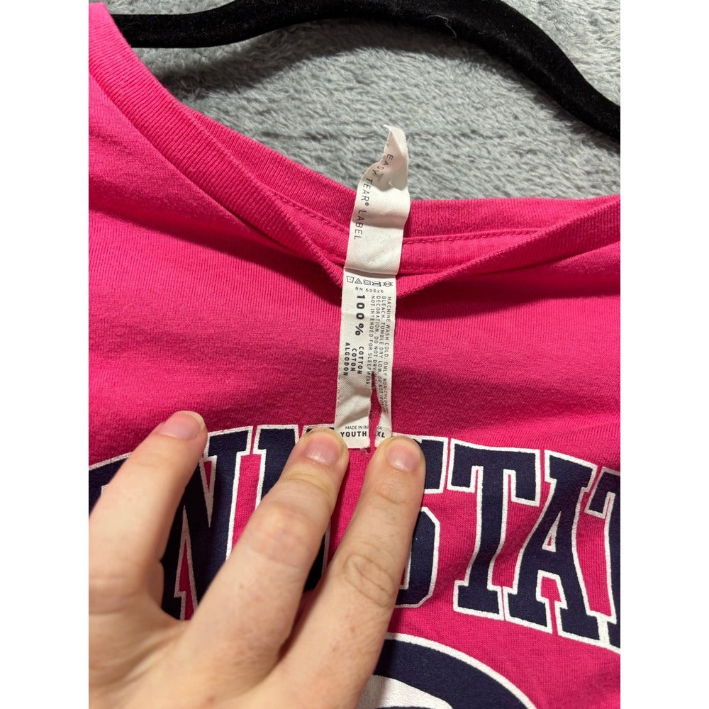 Penn State Nittany Lions Pink Hoodie Womens XL & Youth XL Tee Bundle Casual