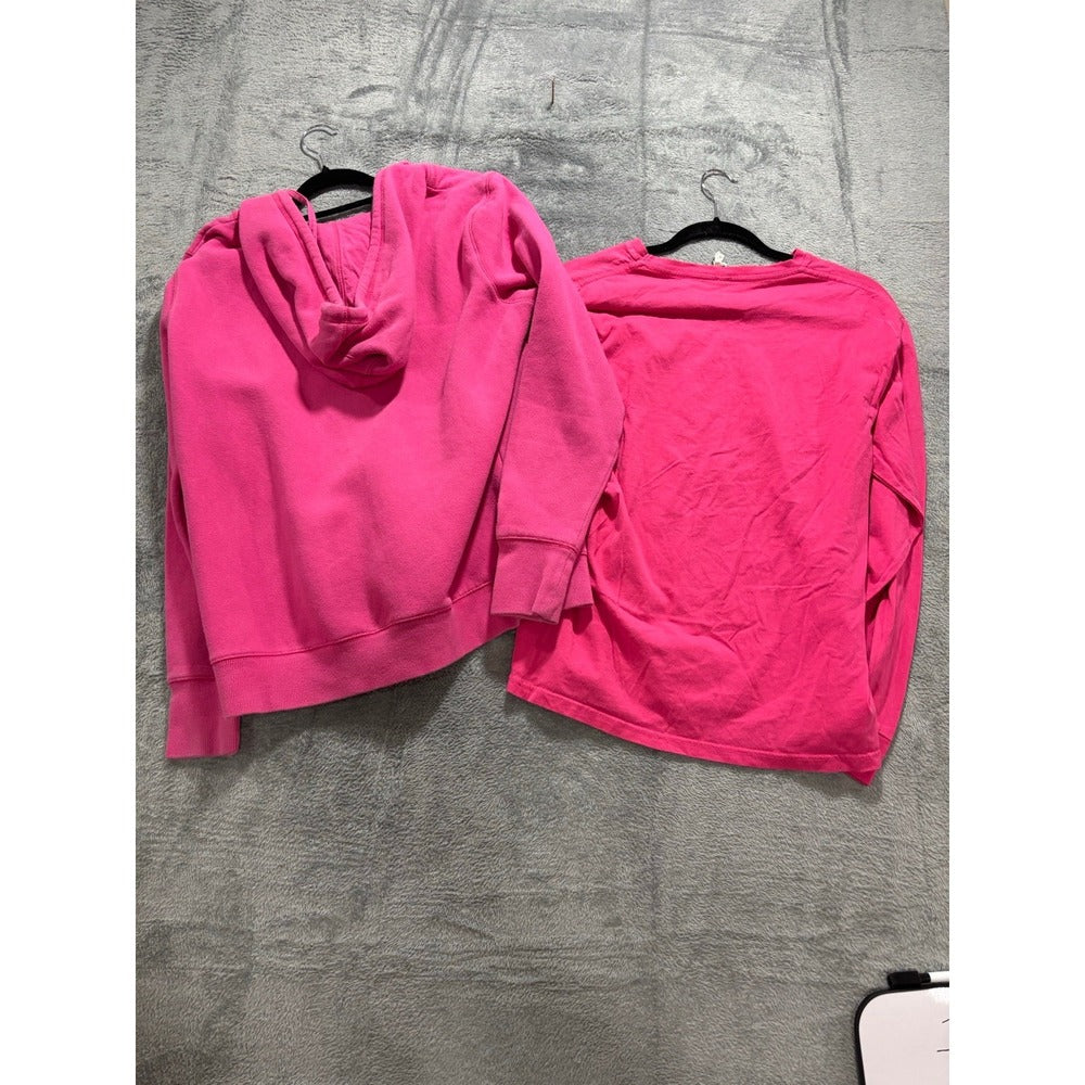 Penn State Nittany Lions Pink Hoodie Womens XL & Youth XL Tee Bundle Casual