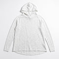 Daily Ritual XXL White Hooded Top Womens Cozy Casual Pullover Sweater Boho