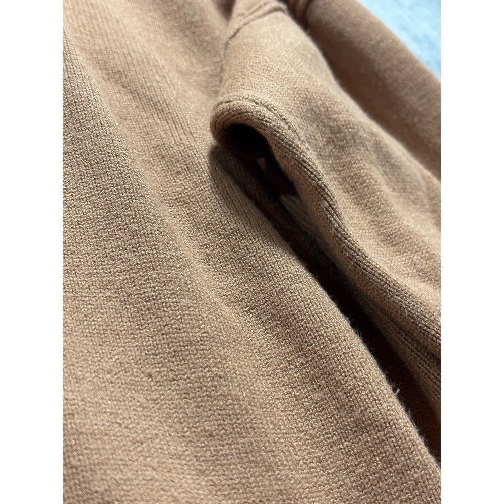 Banana Republic XL Camel Womens Crewneck Sweater Oversized Casual Cozy