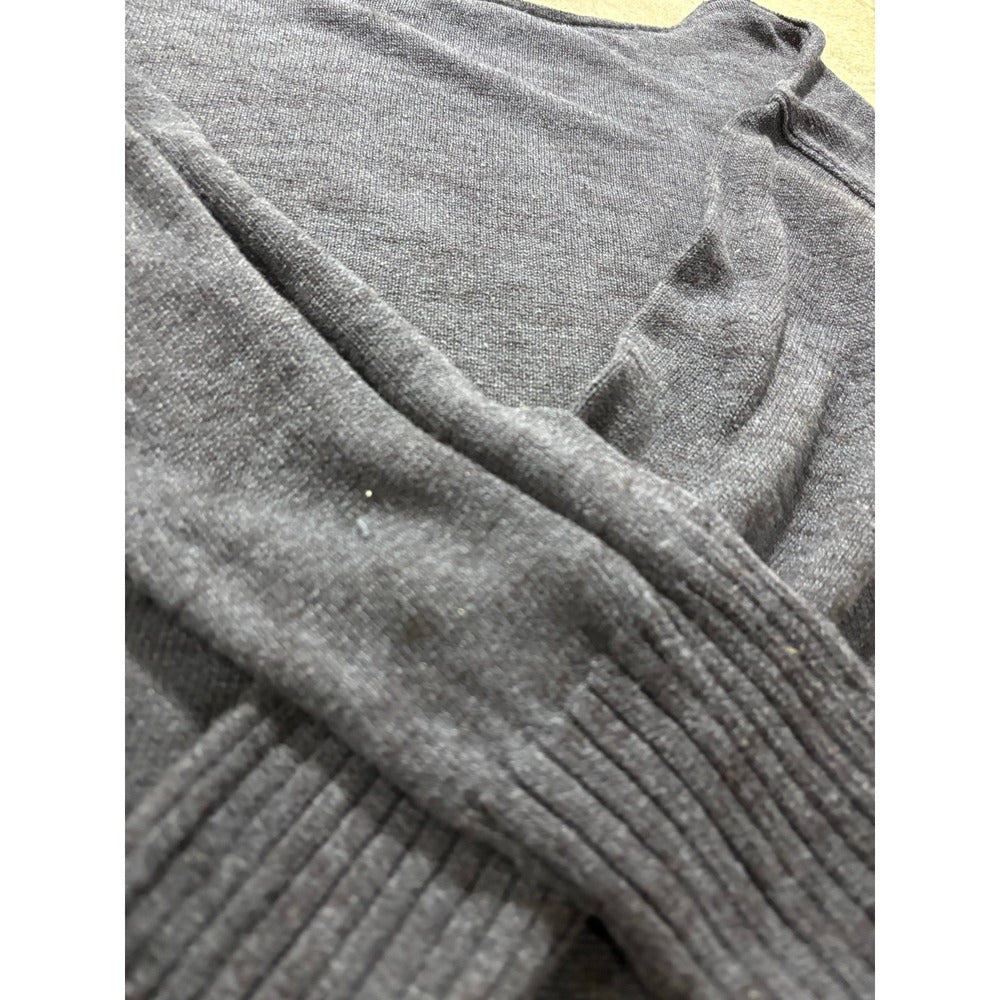 Banana Republic XL Womens Navy Blue Linen Blend Pullover Sweater Casual Boho