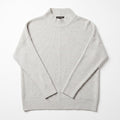 Banana Republic XL Womens Gray Mixed Rib Mock Neck Sweater