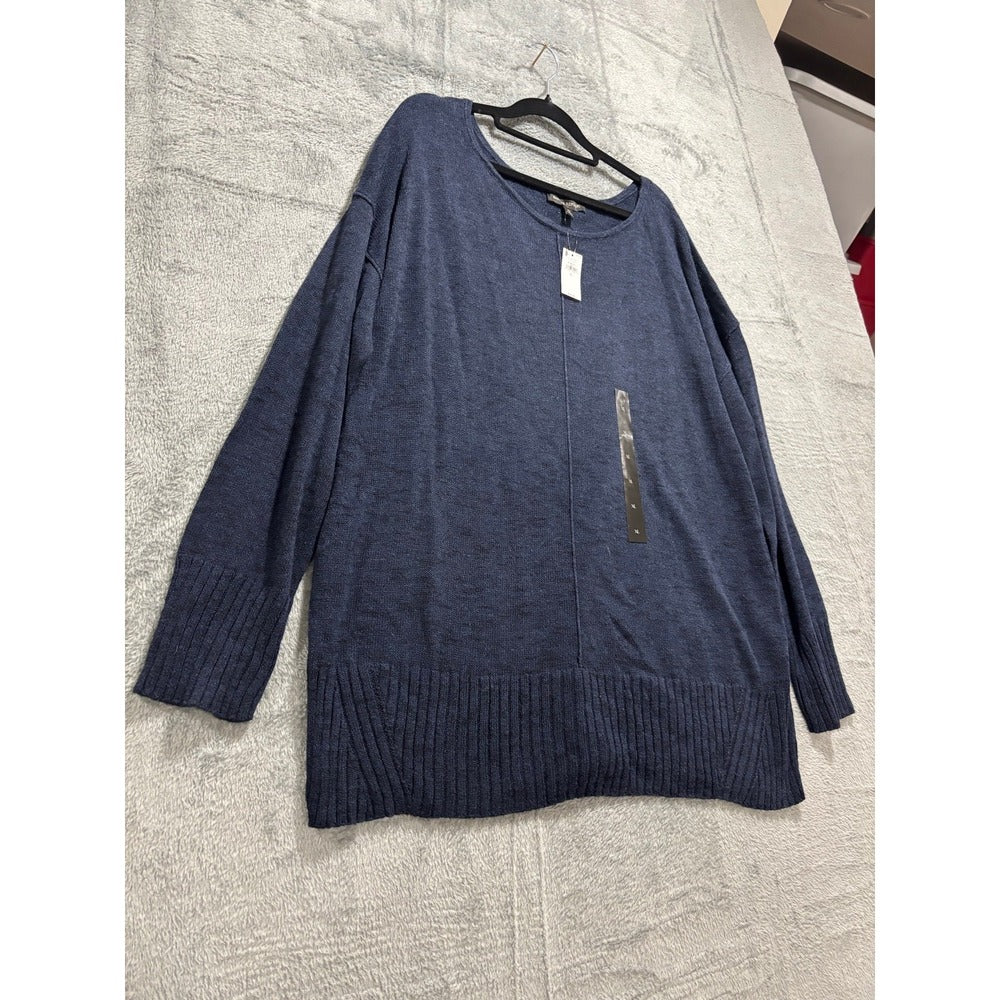 Banana Republic XL Navy Womens NWT Pullover Sweater Cozy Knit Top