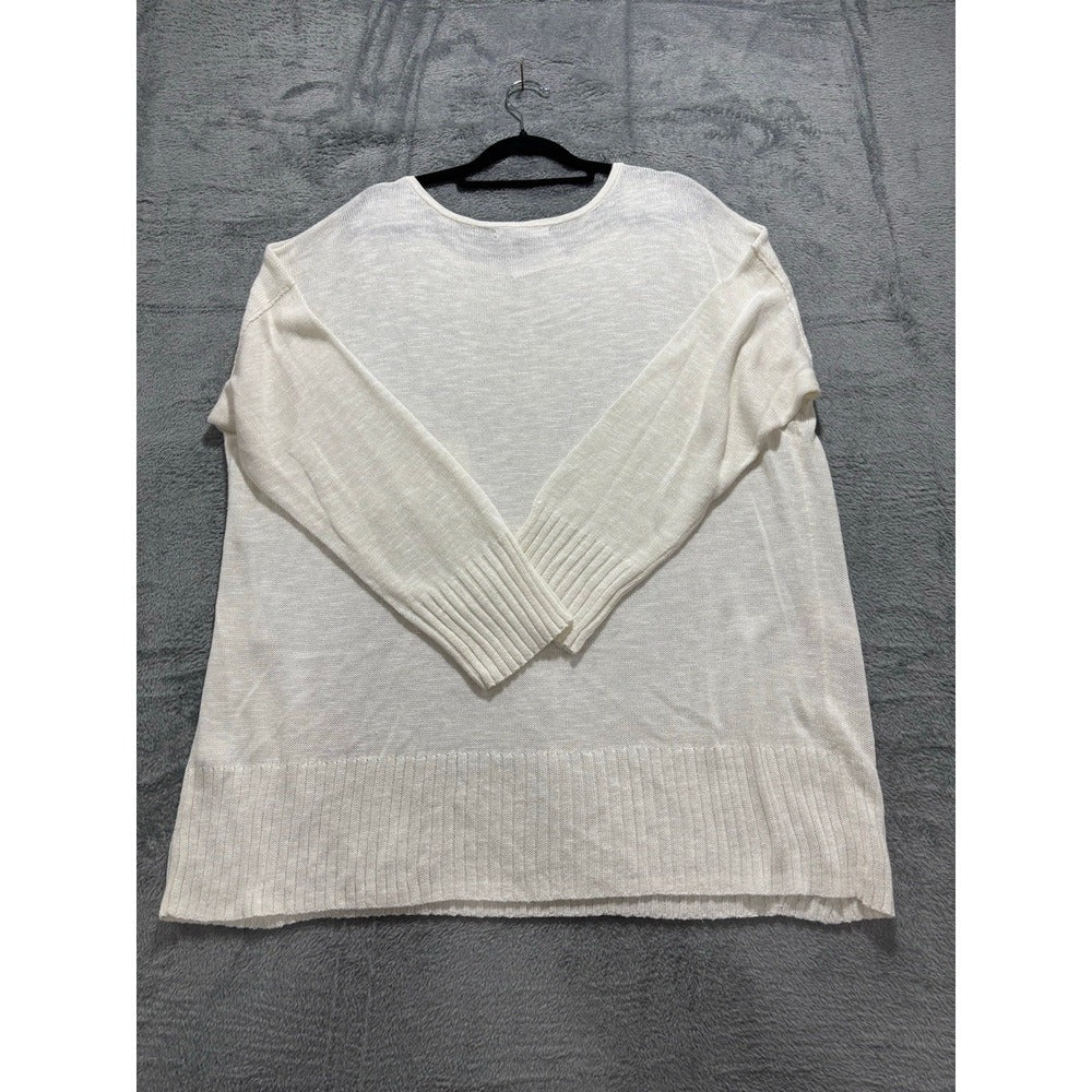Banana Republic XL Ivory Womens NWT Sweater Cozy Knit Pullover
