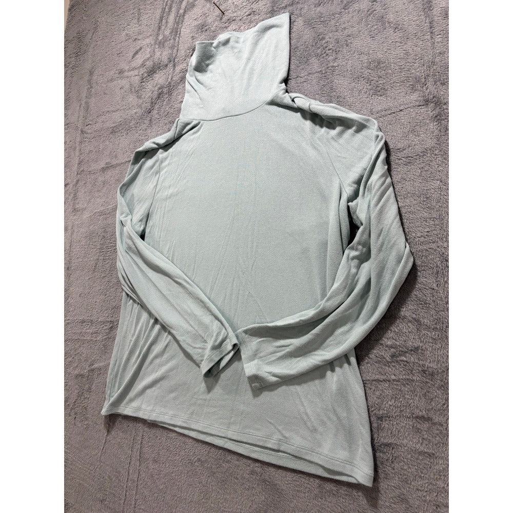 Banana Republic XL Womens Soft Luxe Mint Green Turtleneck