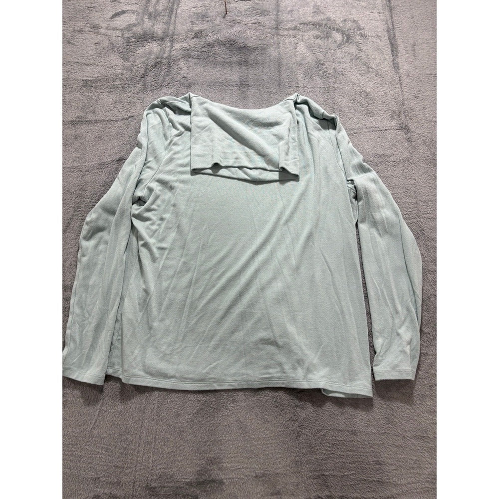Banana Republic XL Womens Soft Luxe Mint Green Turtleneck