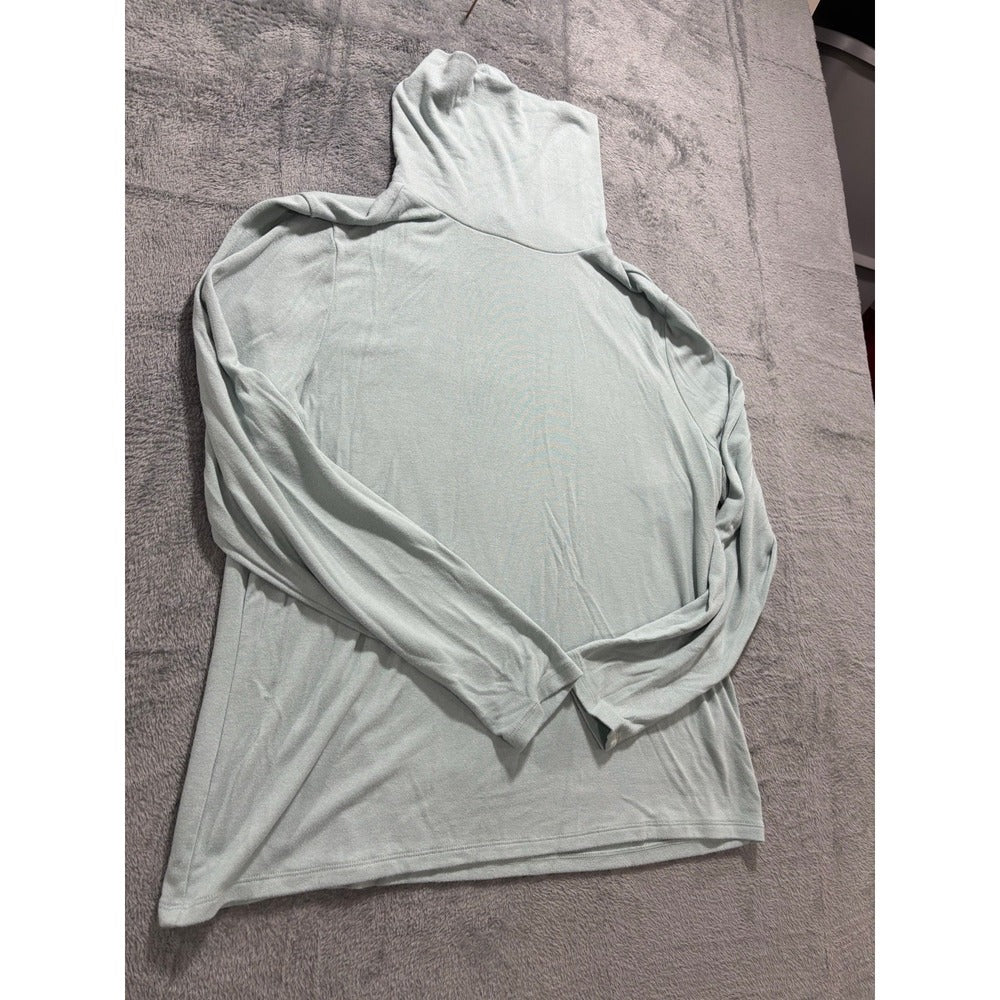 Banana Republic XL Womens Soft Luxe Mint Green Turtleneck