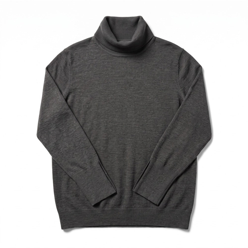 JM Collection XXL Gray Turtleneck Sweater Womens Cowl Neck Cozy Casual