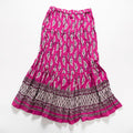 LOFT Outlet Womens S Magenta Paisley Boho Maxi Skirt Vintage Casual