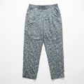 Jessica Simpson M Olive Blue Floral Pull-On Pants Womens Boho Casual Cozy